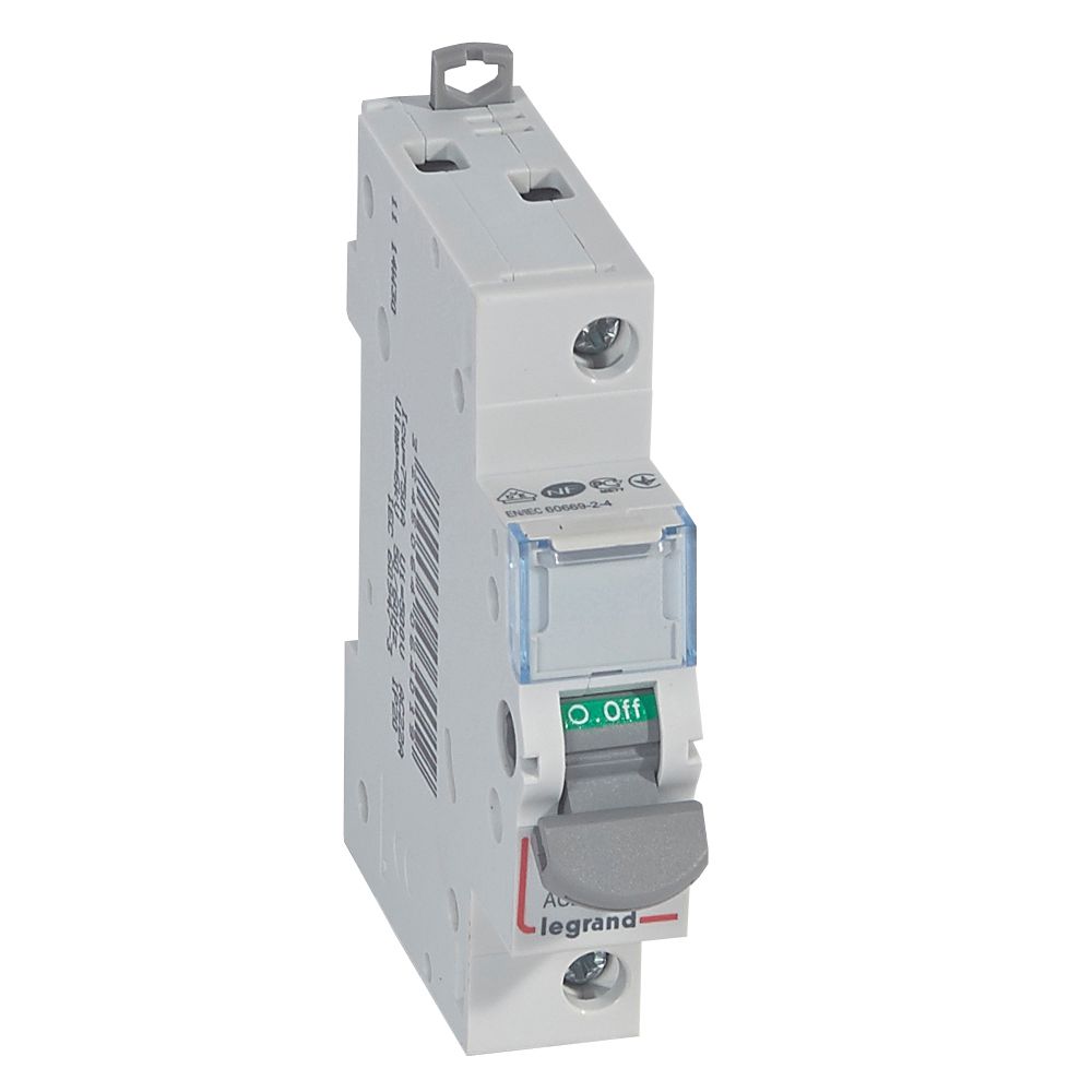 Interrupor Seccionador Unipolar 406401 — Legrand — Legrand