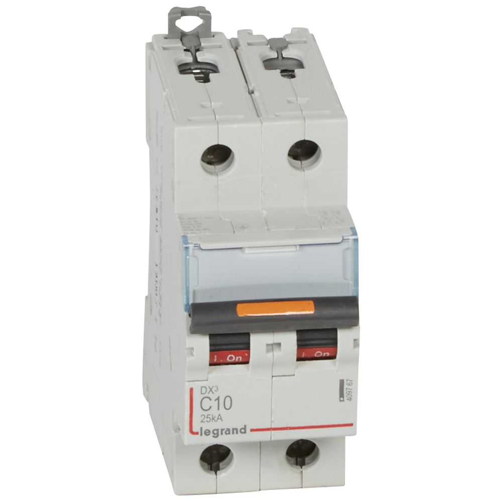 Interruptor automático 2P 25kA curva C DX3 409767 Legrand — Legrand