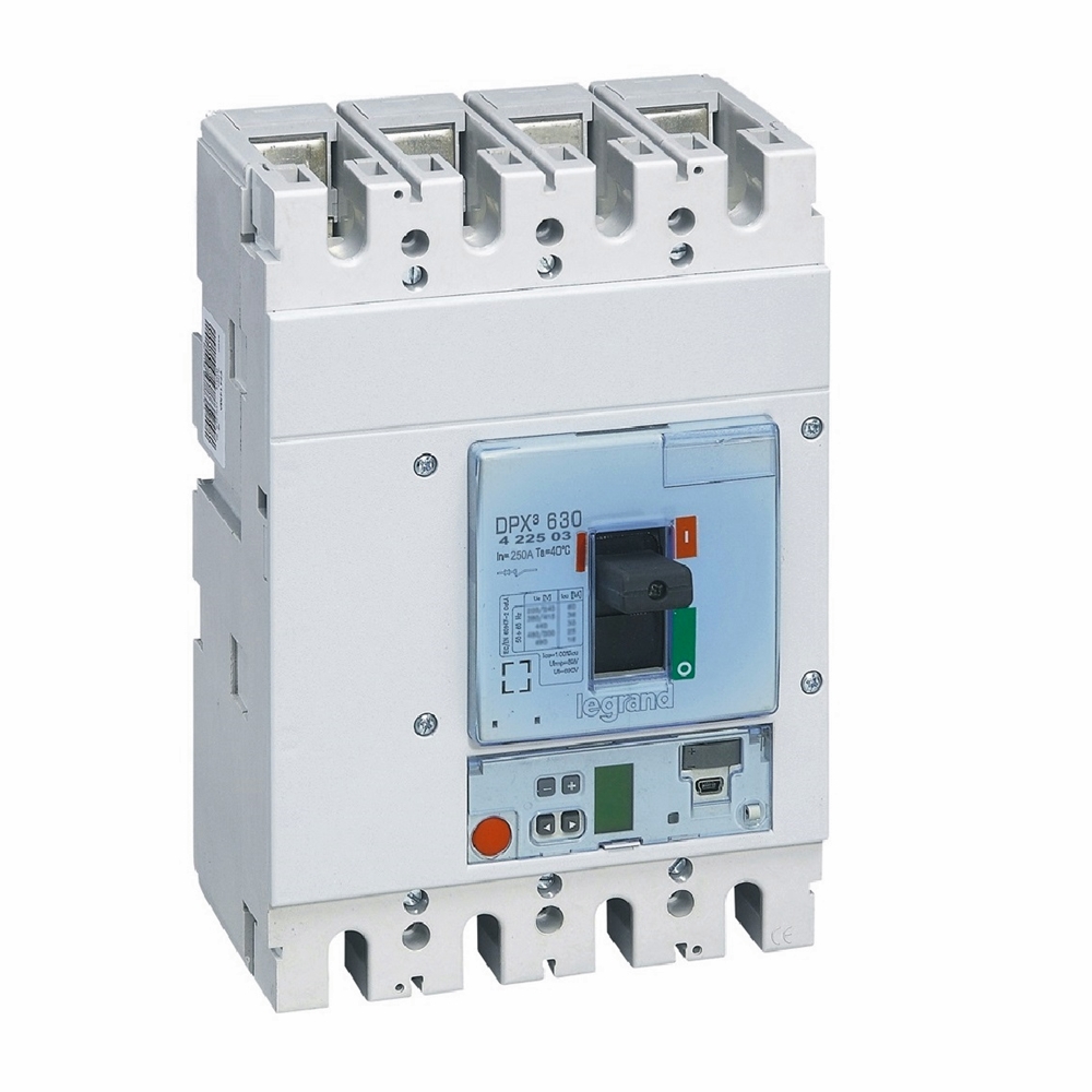 Interruptor caja moldeada 4x250A 36kA DPX3 422503 Legrand — Legrand