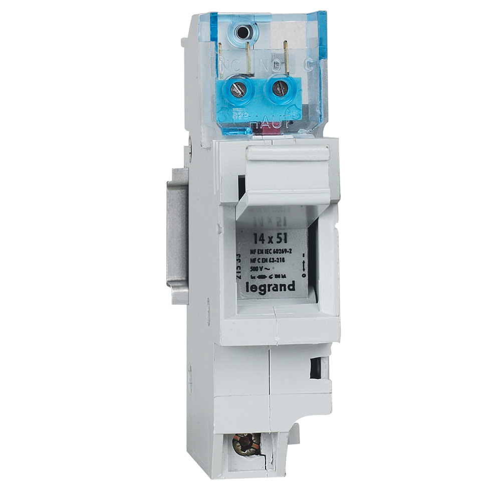 Portafusible Secionable Sp 51 Unipolar con Indicador de Presencia de Fusible. 21533 — Legrand — Legrand