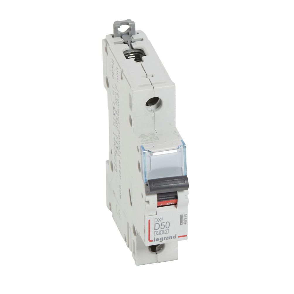 Interruptor automático 1P 10kA curva D DX3 407976 Legrand — Legrand