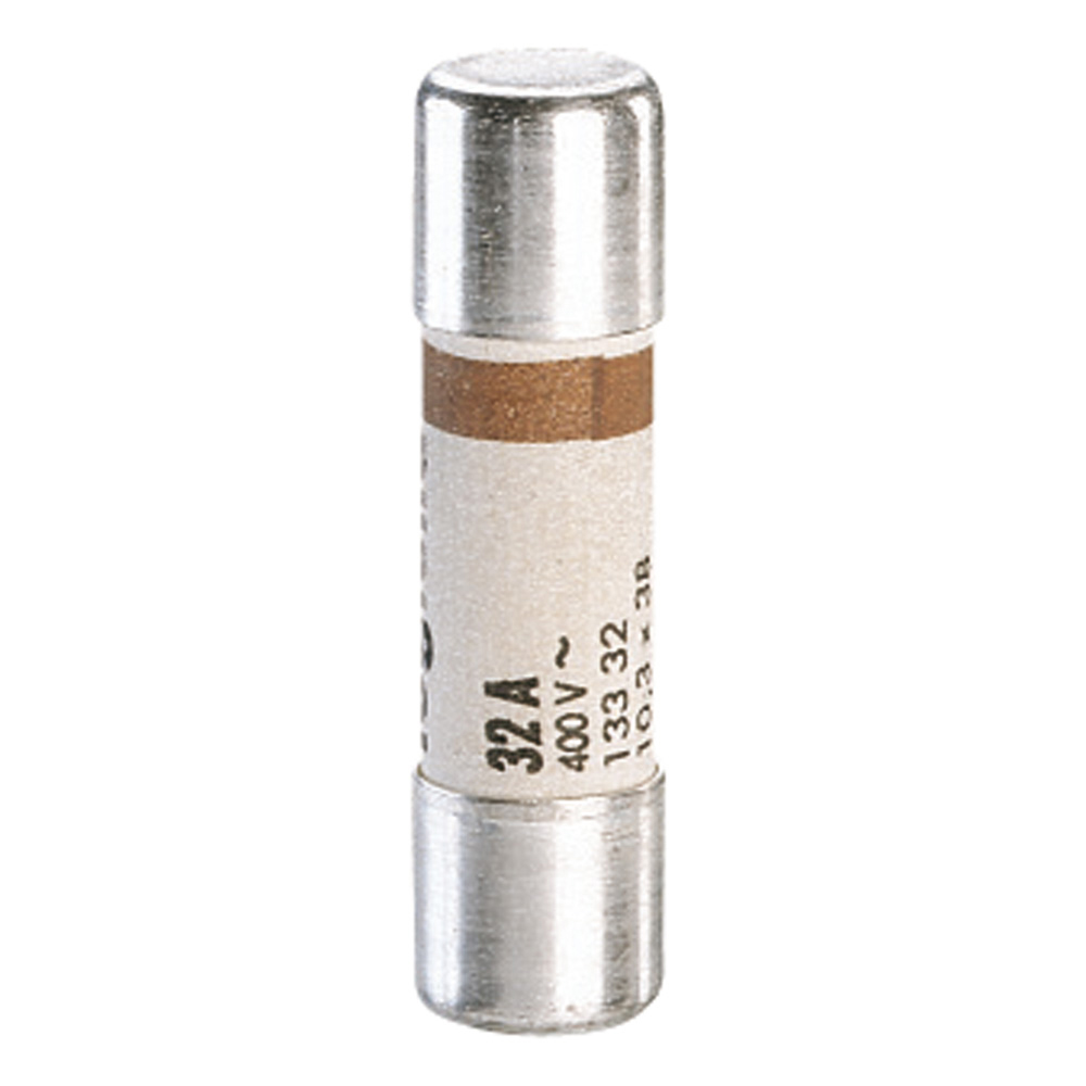 Fusible Baja Intensidad Cilindrico Residencial 10.33x38 32A. 13332 — Legrand — Legrand