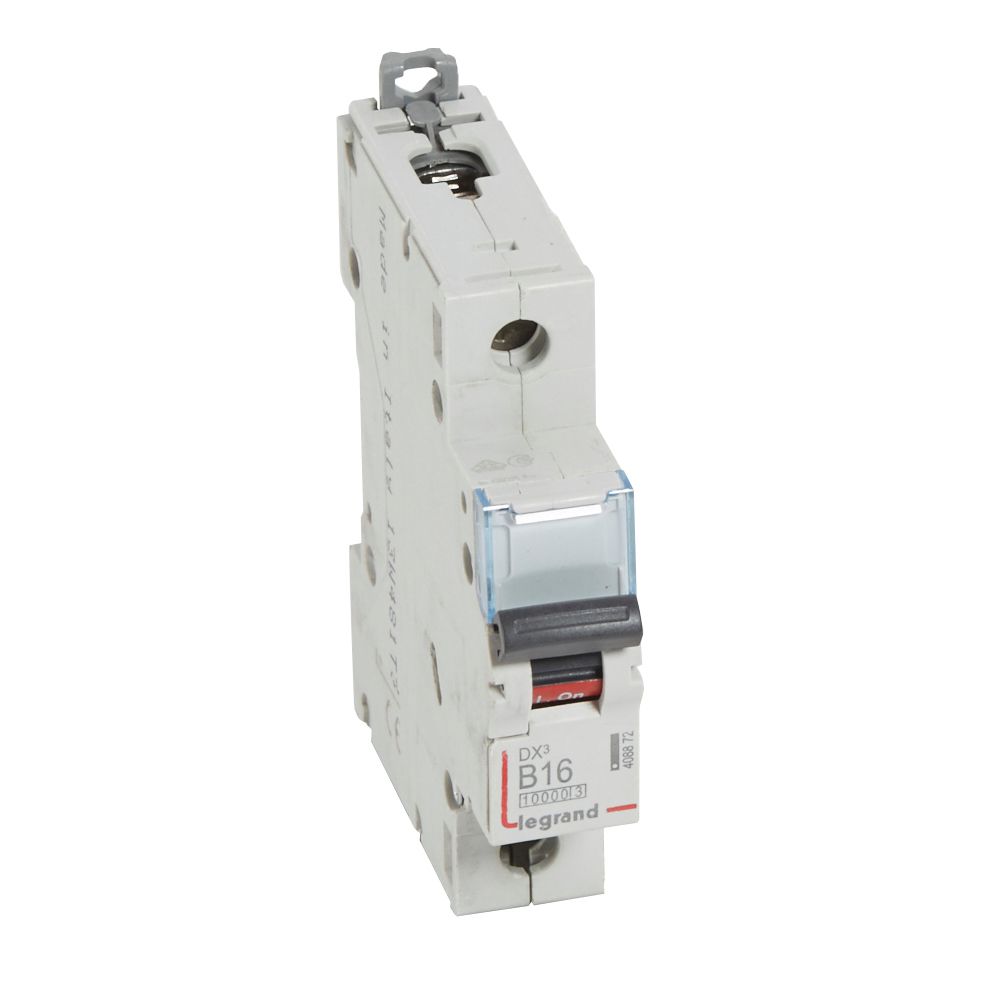 Interruptor automático 1P 16kA curva B DX3 408872 Legrand — Legrand