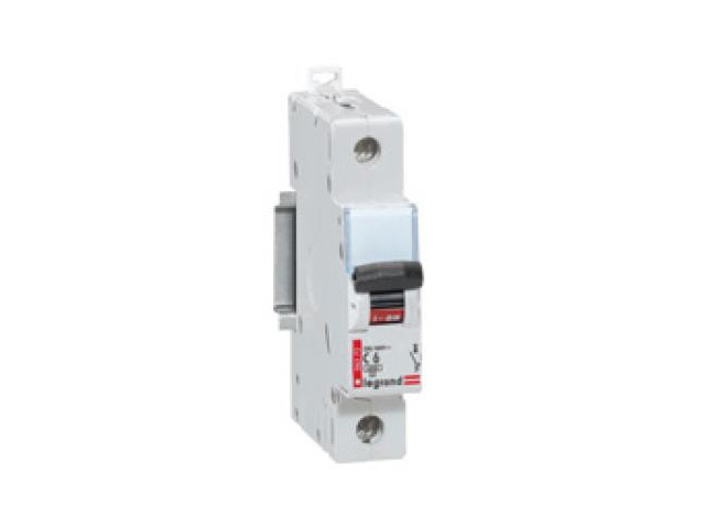 Interruptor automático 1P 25kA curva D DX3 409810 Legrand — Legrand