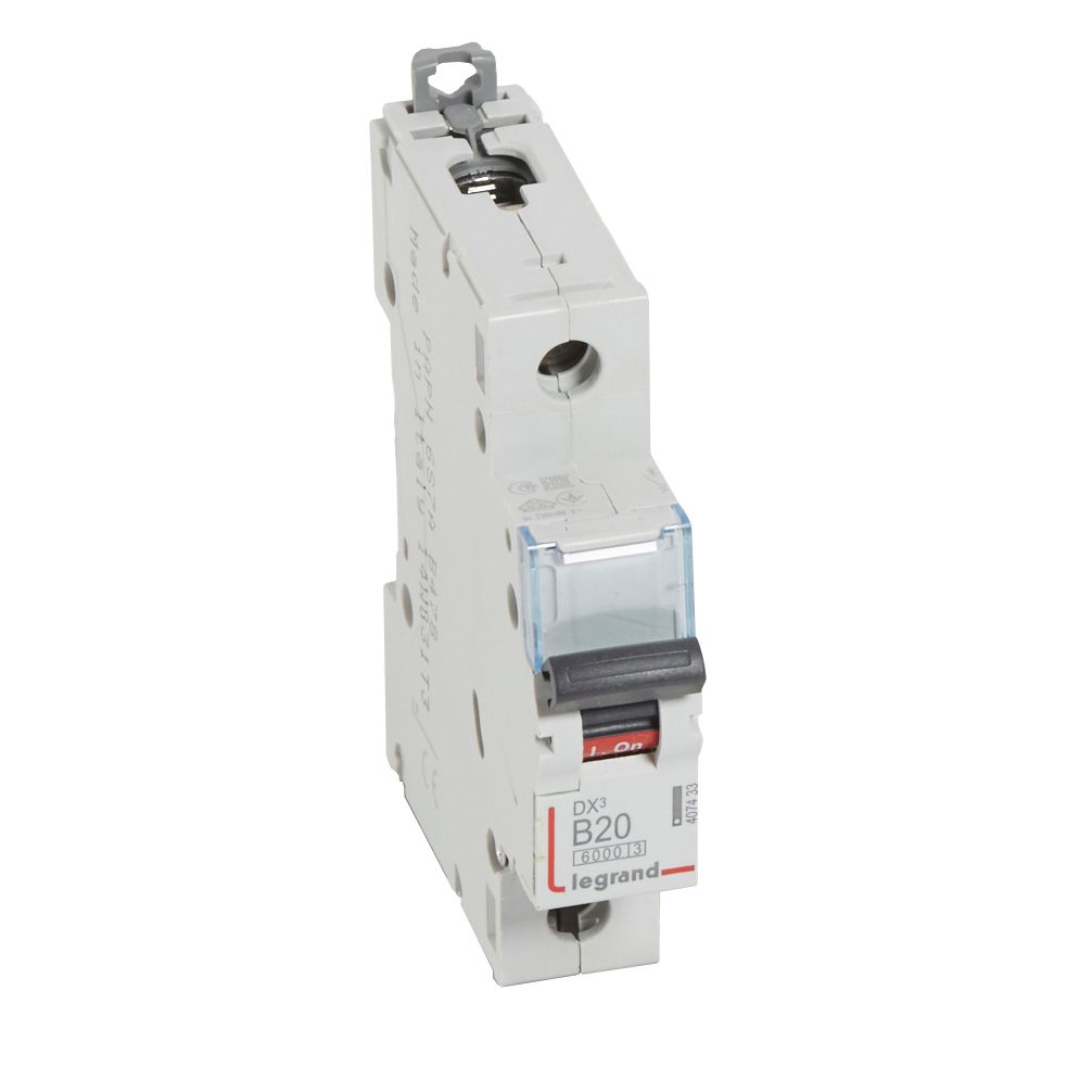Interruptor automático 1P 10kA curva B DX3 407433 Legrand — Legrand