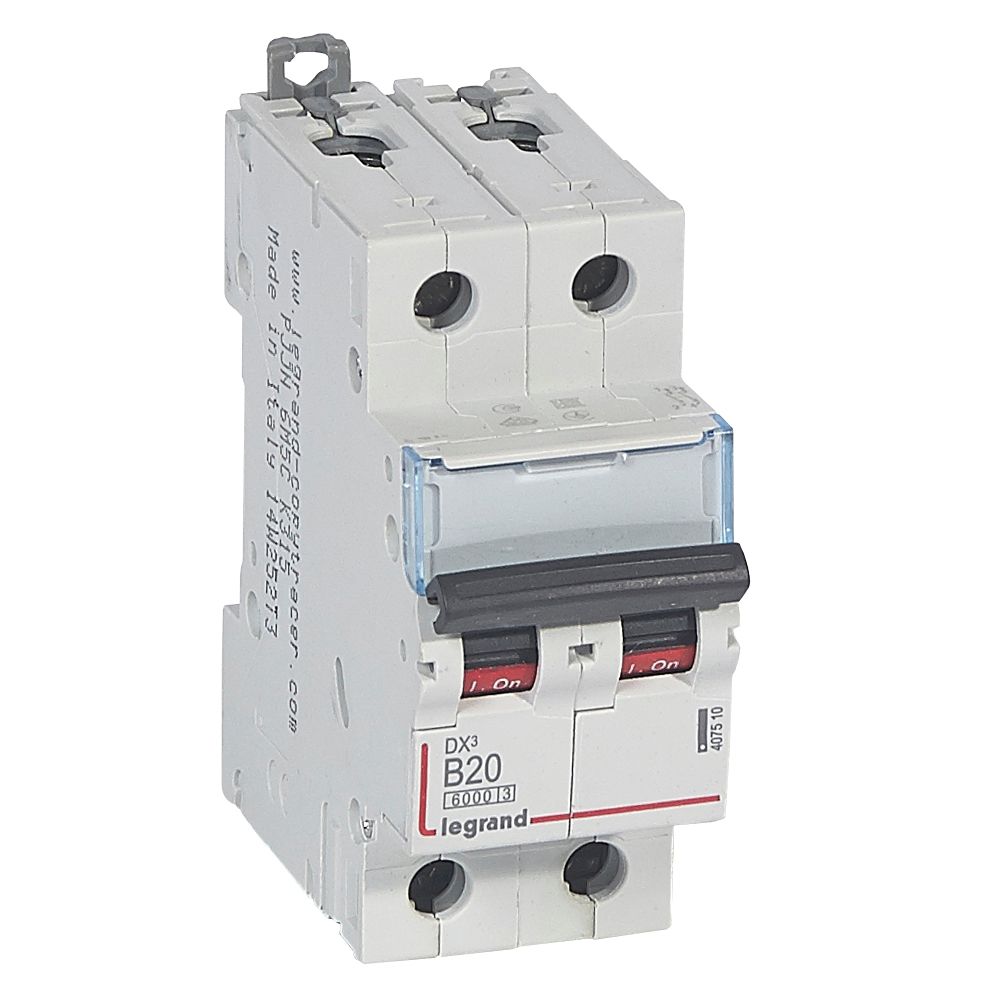 Interruptor automático 2P 10kA curva B DX3 407510 Legrand — Legrand
