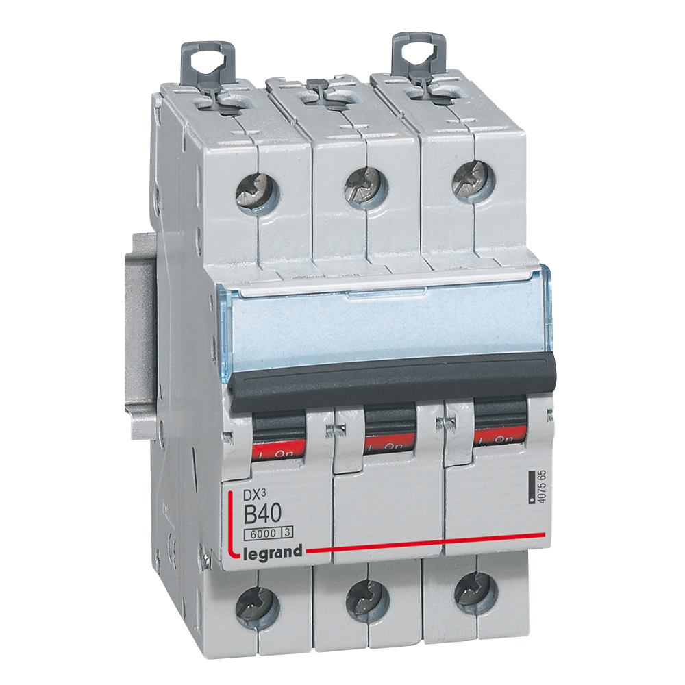 Interruptor automático 3P 10kA curva B DX3 407565 Legrand — Legrand