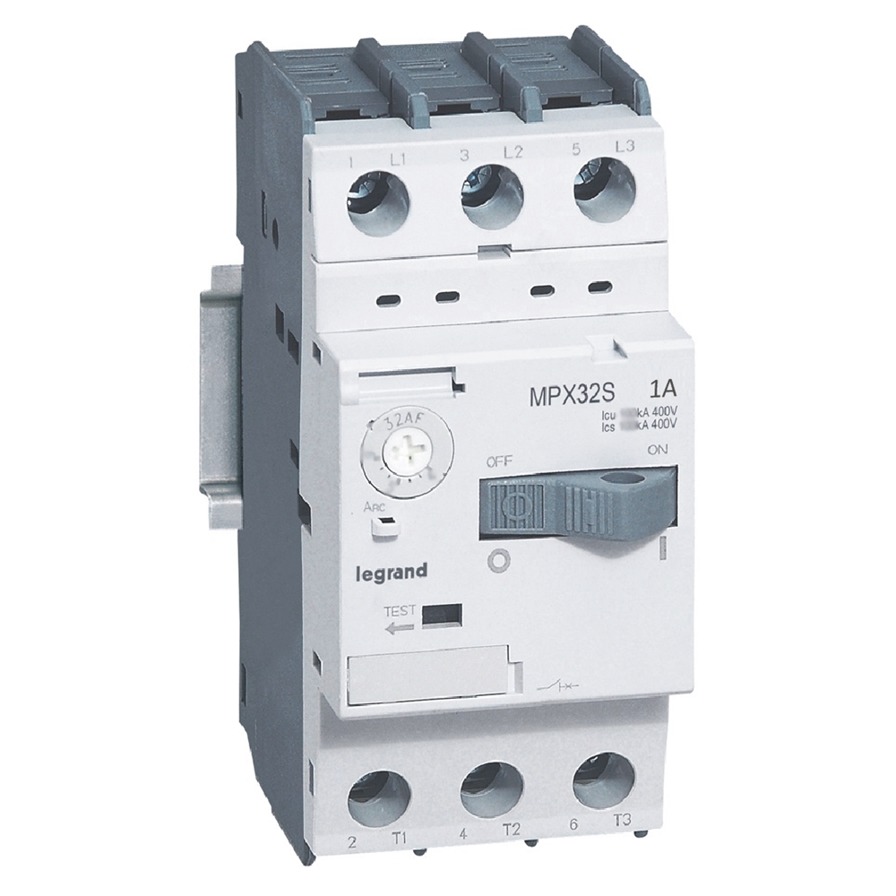 MPX3 32S/GUARDAMOTOR 0.63-1.0A/100kA 417304 — Legrand — Legrand
