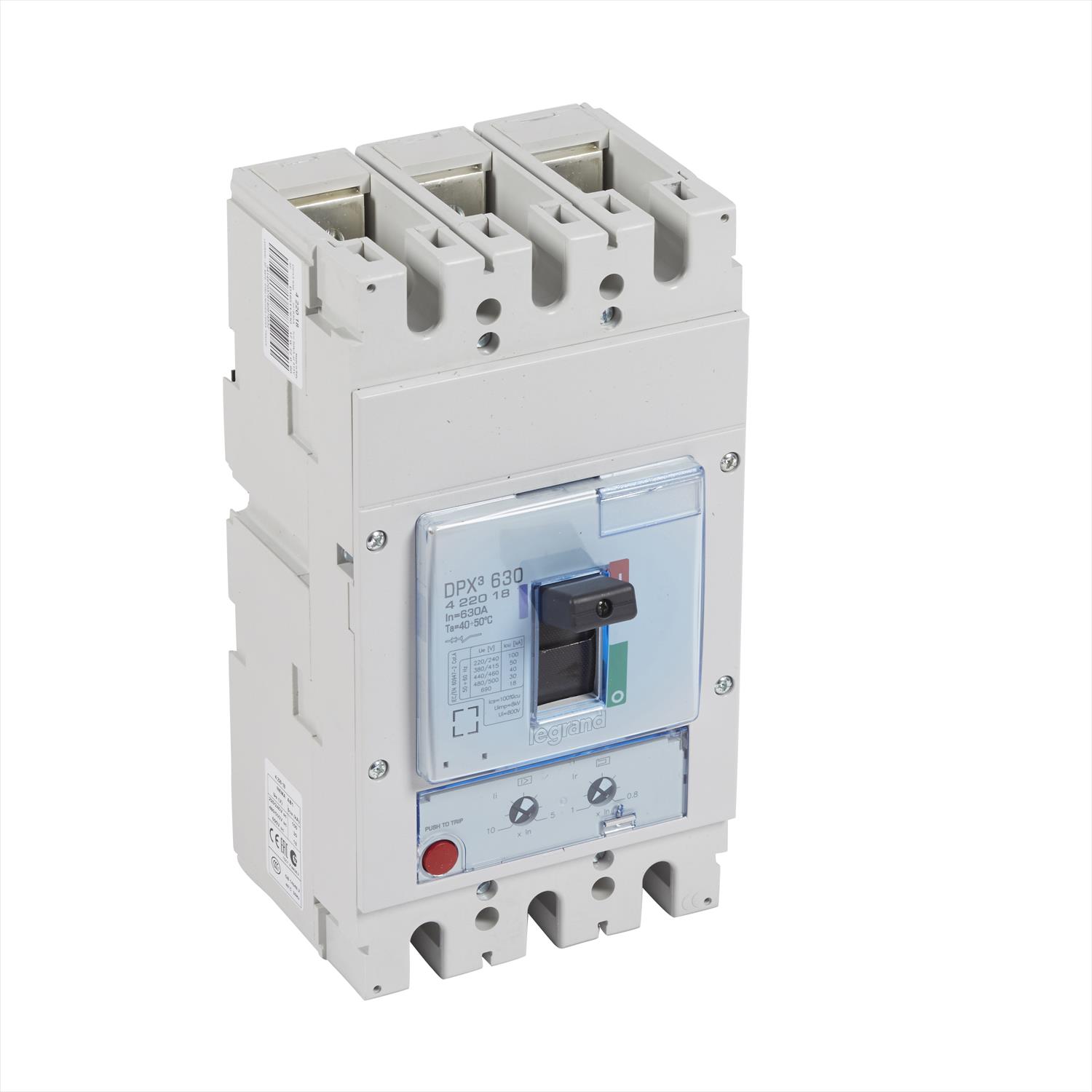 Interruptor caja moldeada 3x400A 400V 50kA DPX3 422018 Legrand — Legrand