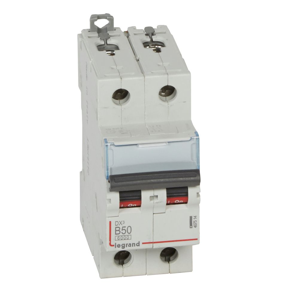 Interruptor automático 2P 10kA curva B DX3 407514 Legrand — Legrand