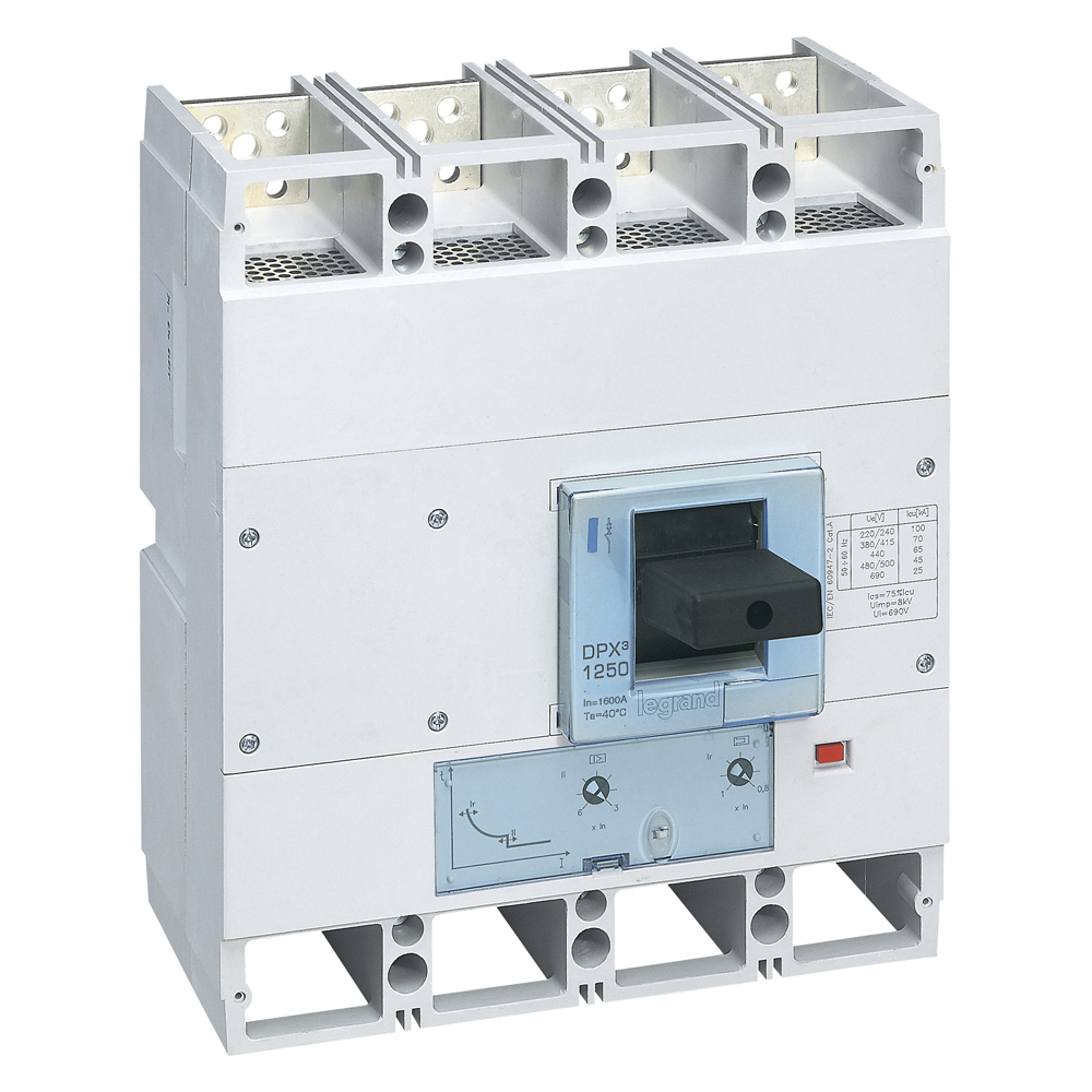 Interruptor caja moldeada 4x1000A 70kA DPX3 422282 Legrand — Legrand