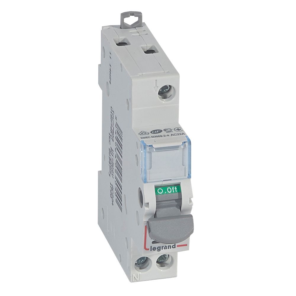 Interrupor Seccionador Unipolar con Luz Pioloto Suministrado con Lampara 406404 — Legrand — Legrand