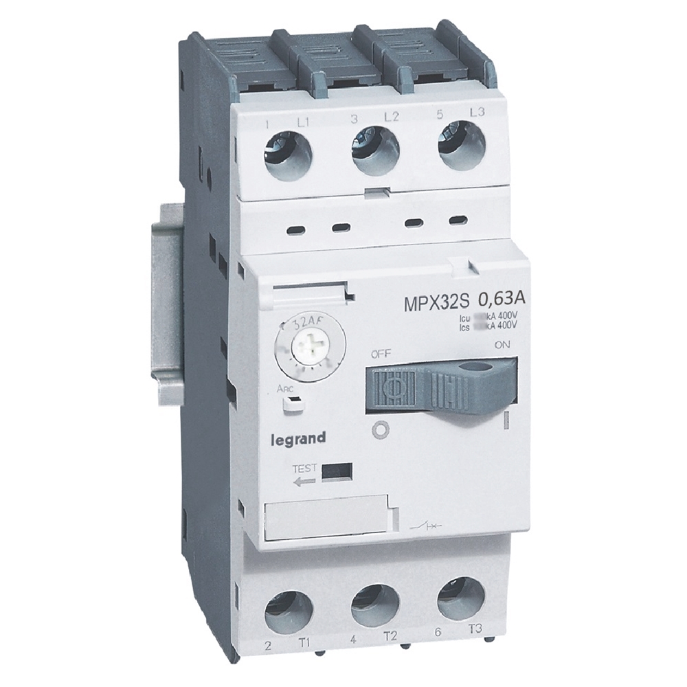 MPX3 32S/GUARDAMOTOR 0.4-0.63A/100kA 417303 — Legrand — Legrand