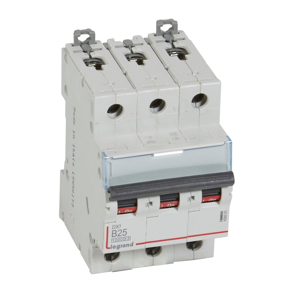 Interruptor automático 3P 16kA curva B DX3 408993 Legrand — Legrand