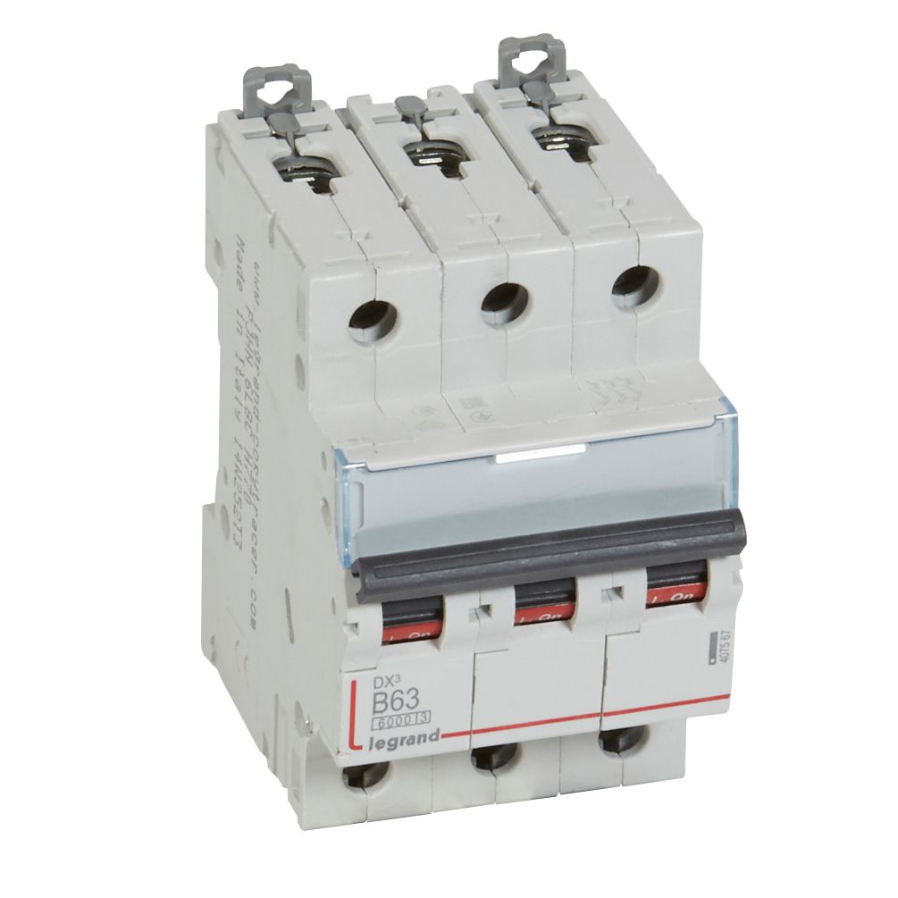 Interruptor automático 3P 10kA curva B DX3 407567 Legrand — Legrand
