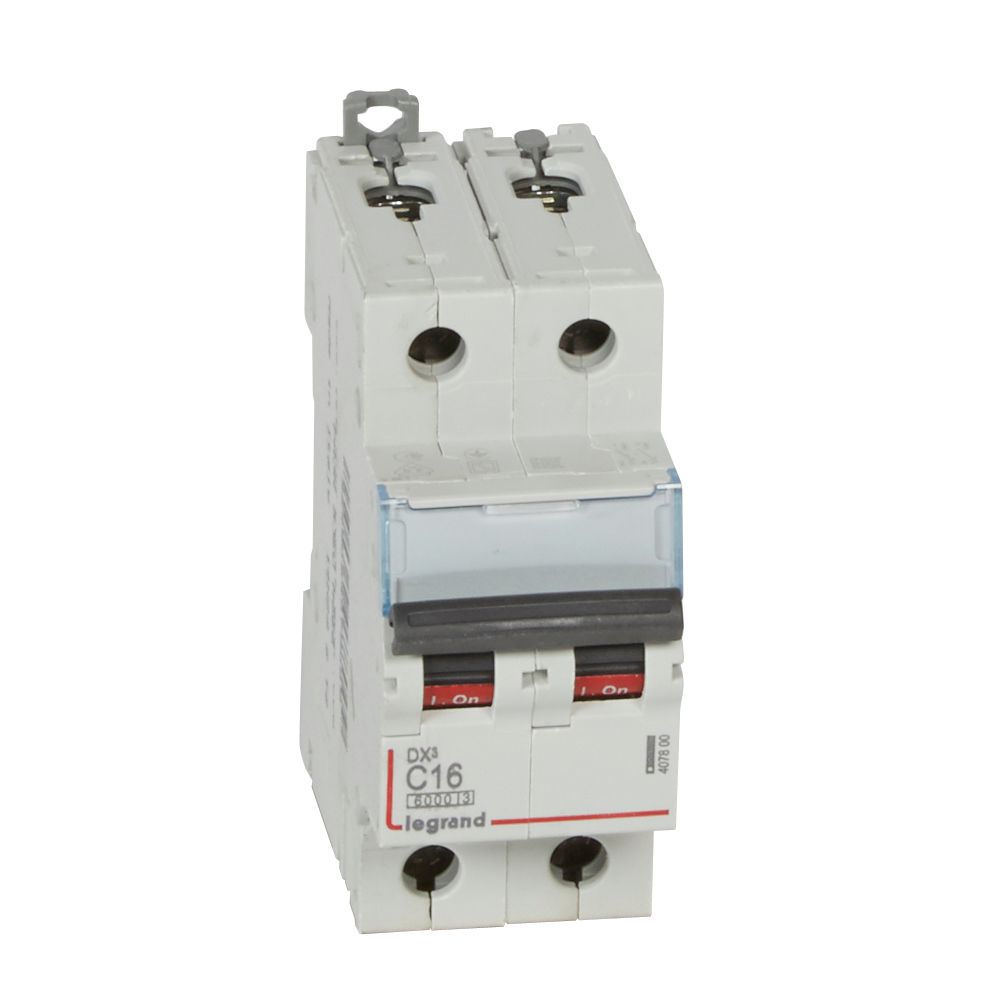 Interruptor automático 2P 10kA curva C DX3 407800 Legrand — Legrand