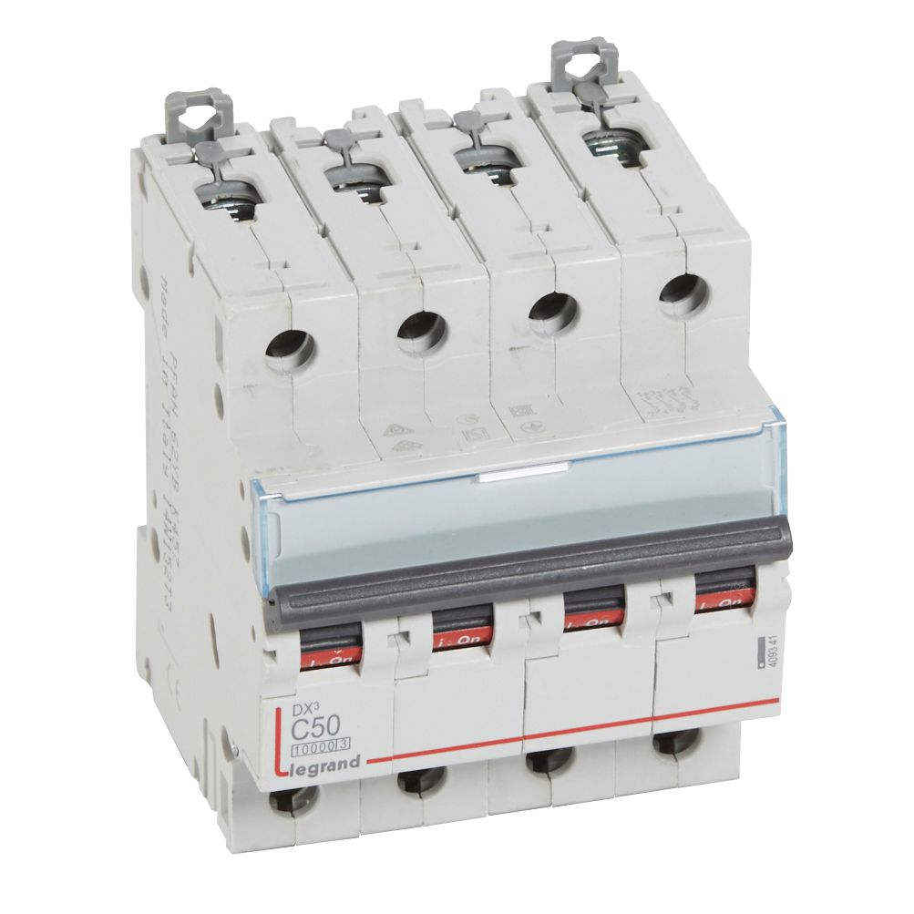 Interruptor automático 4x50A 400V 16kA 409341 Legrand — Legrand