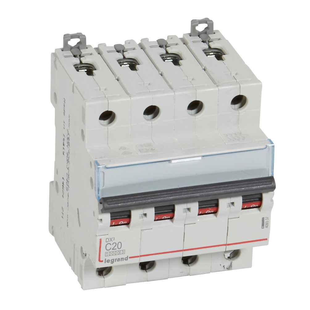 Interruptor automático 4x20A 400V 16kA 409337 Legrand — Legrand