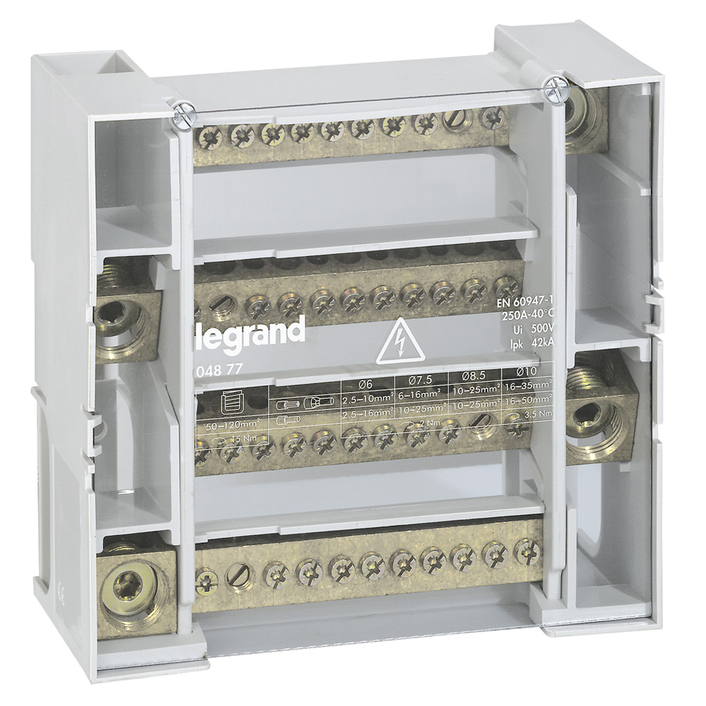 Repartidor MOD TETRA 250A MONOBLOC 4877 Legrand — Legrand