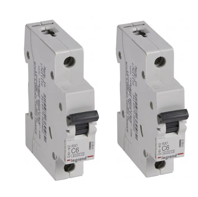 Interruptor automático 1x6A 6kA curva C 41983704 Legrand — Legrand