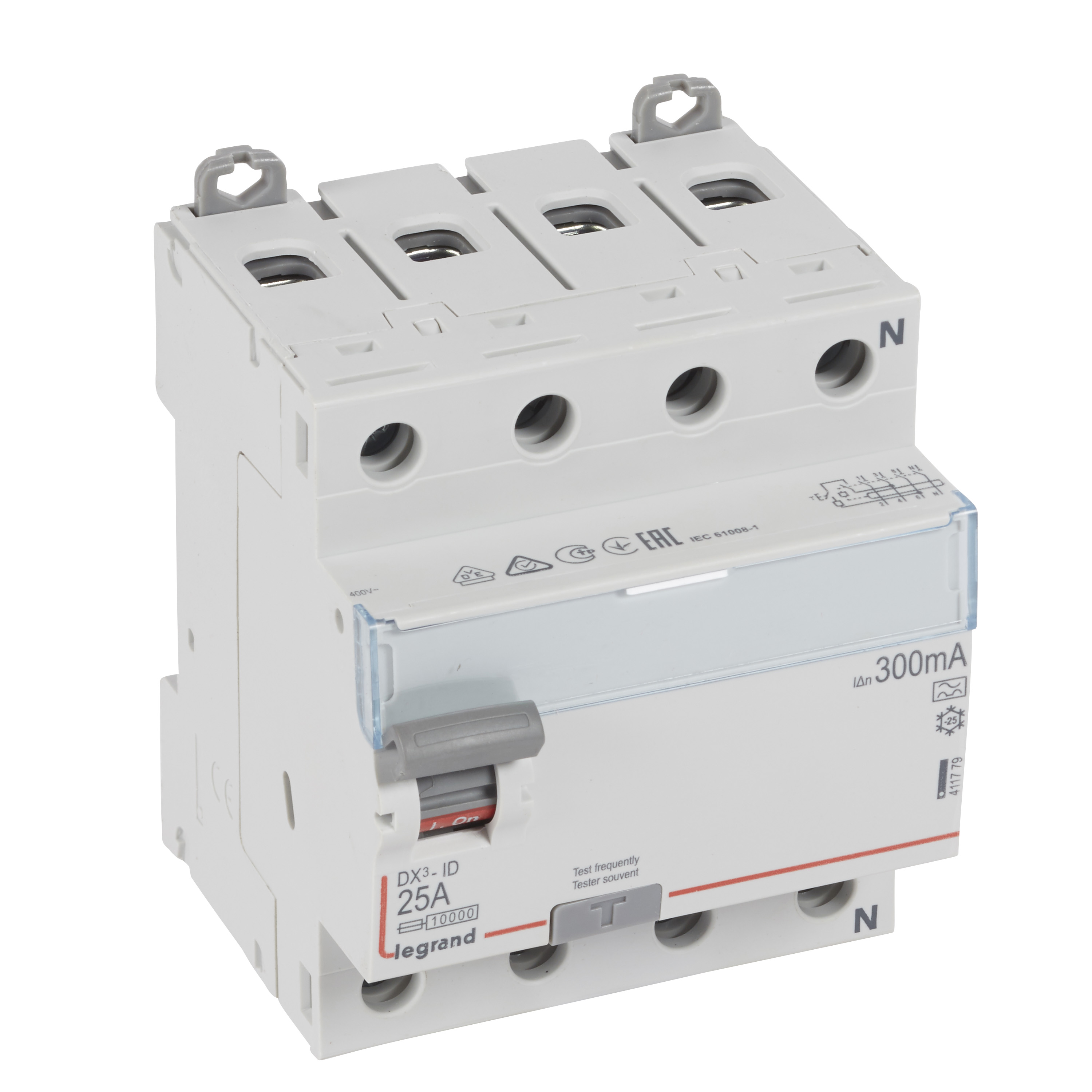 Tipo a 411779 LEX3/INT.DIF 4x25A300mA — Legrand — Legrand