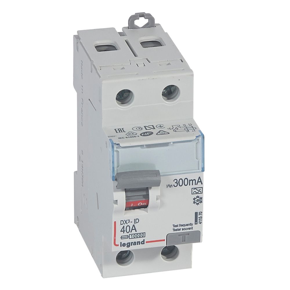 Interruptor Diferencial 2X 40A 300mA Tipo a 411570 — Legrand — Legrand