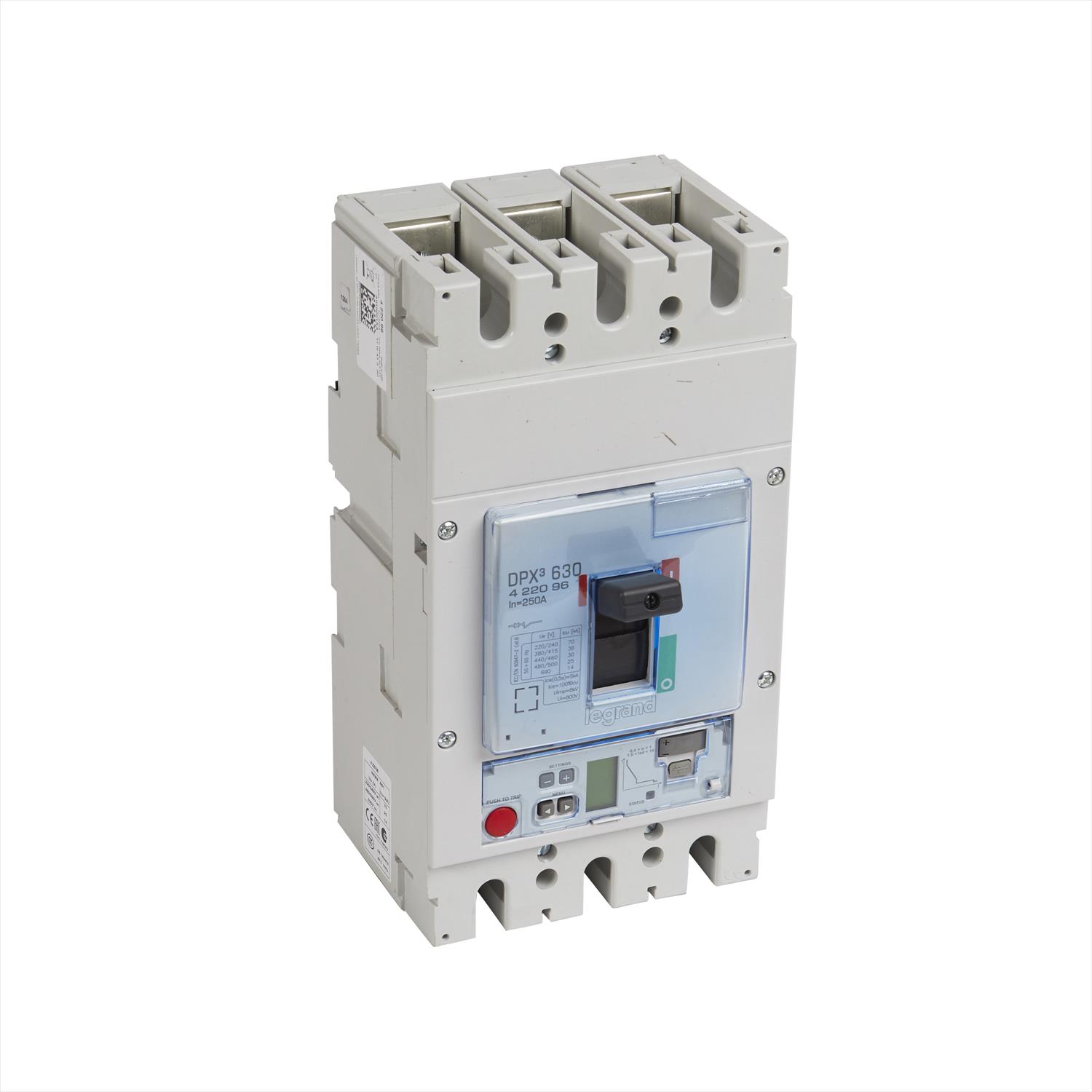 Interruptor caja moldeada 3x630A 100kA DPX3 422096 Legrand — Legrand