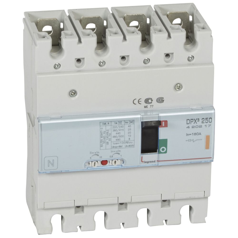 Interruptor caja moldeada 4x160A 25kA 420217 Legrand — Legrand