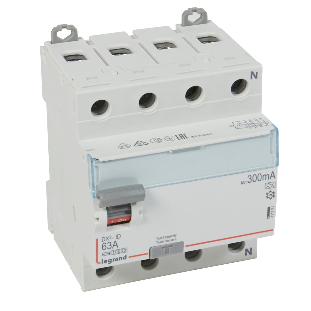 Dif 4x63A300mA Tipo a 411781 LEX3/INT — Legrand — Legrand