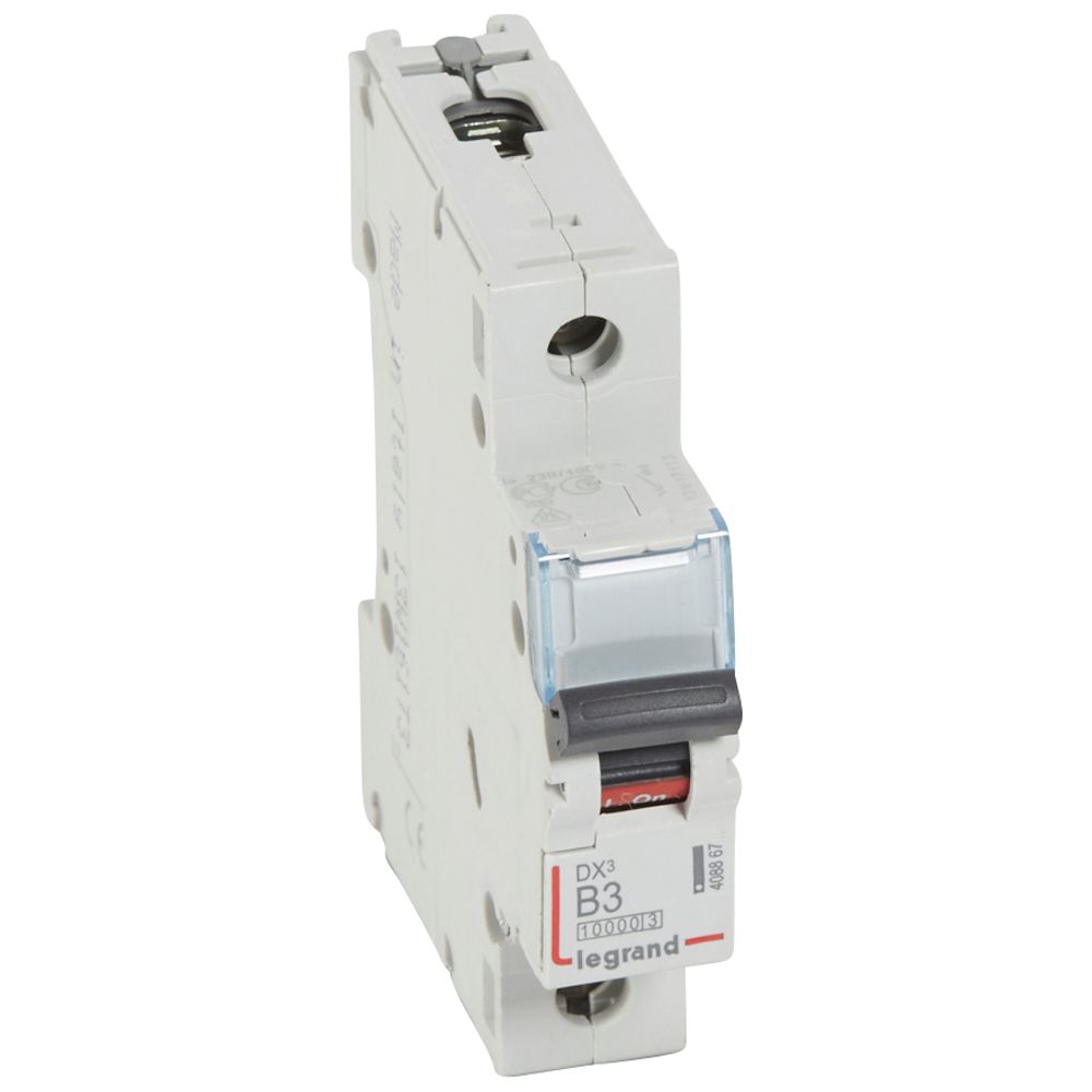 Interruptor automático 1P 16kA curva B DX3 408867 Legrand — Legrand
