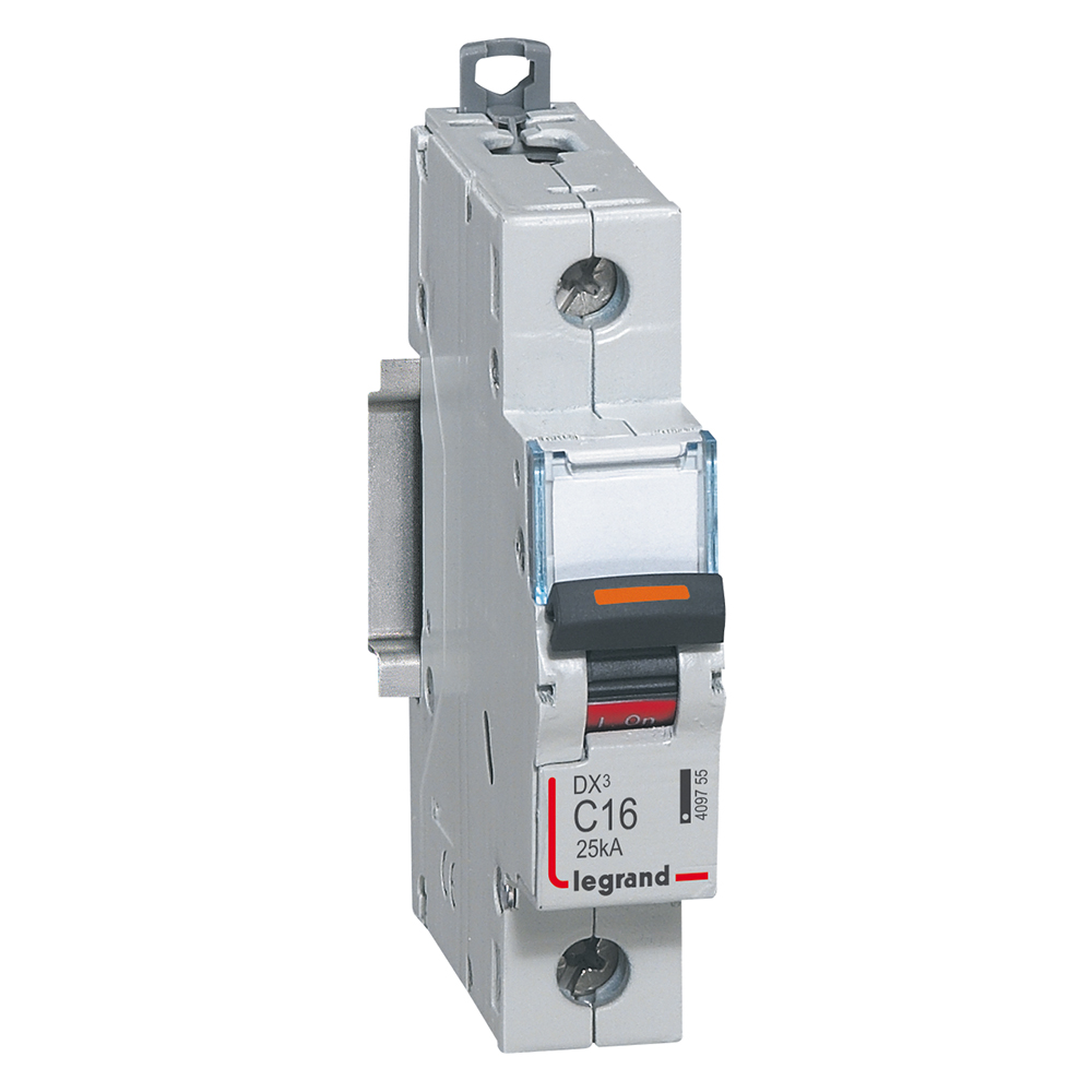 Interruptor automático 1P 25kA curva C DX3 409755 Legrand — Legrand