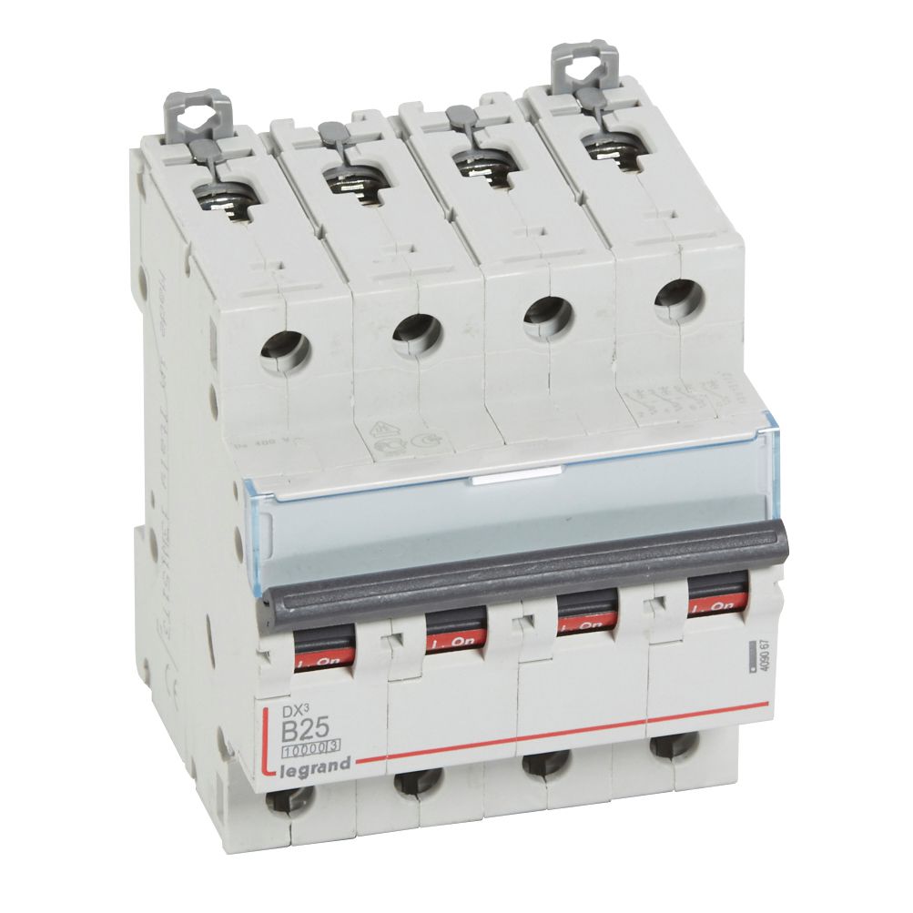 Interruptor automático 4P 16kA curva B DX3 409067 Legrand — Legrand