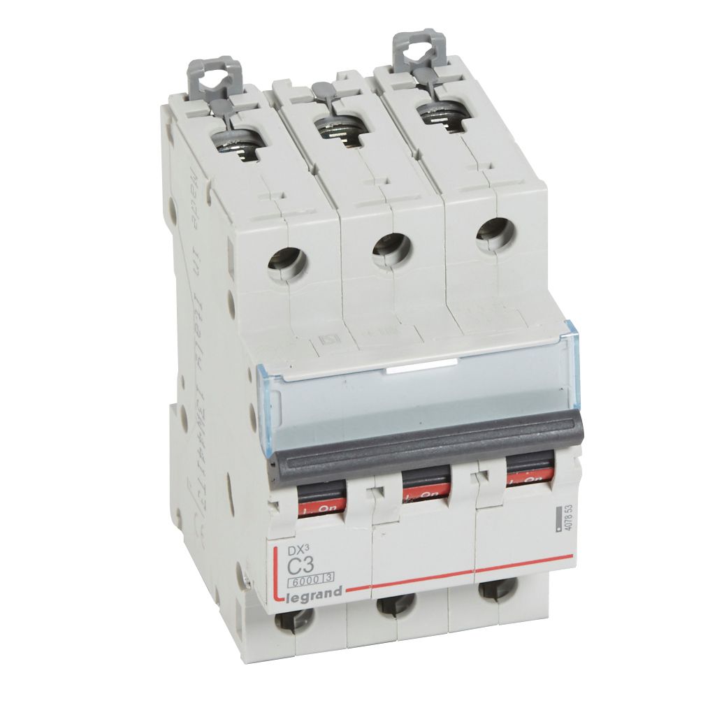 Interruptor automático 3P 10kA curva C DX3 407853 Legrand — Legrand