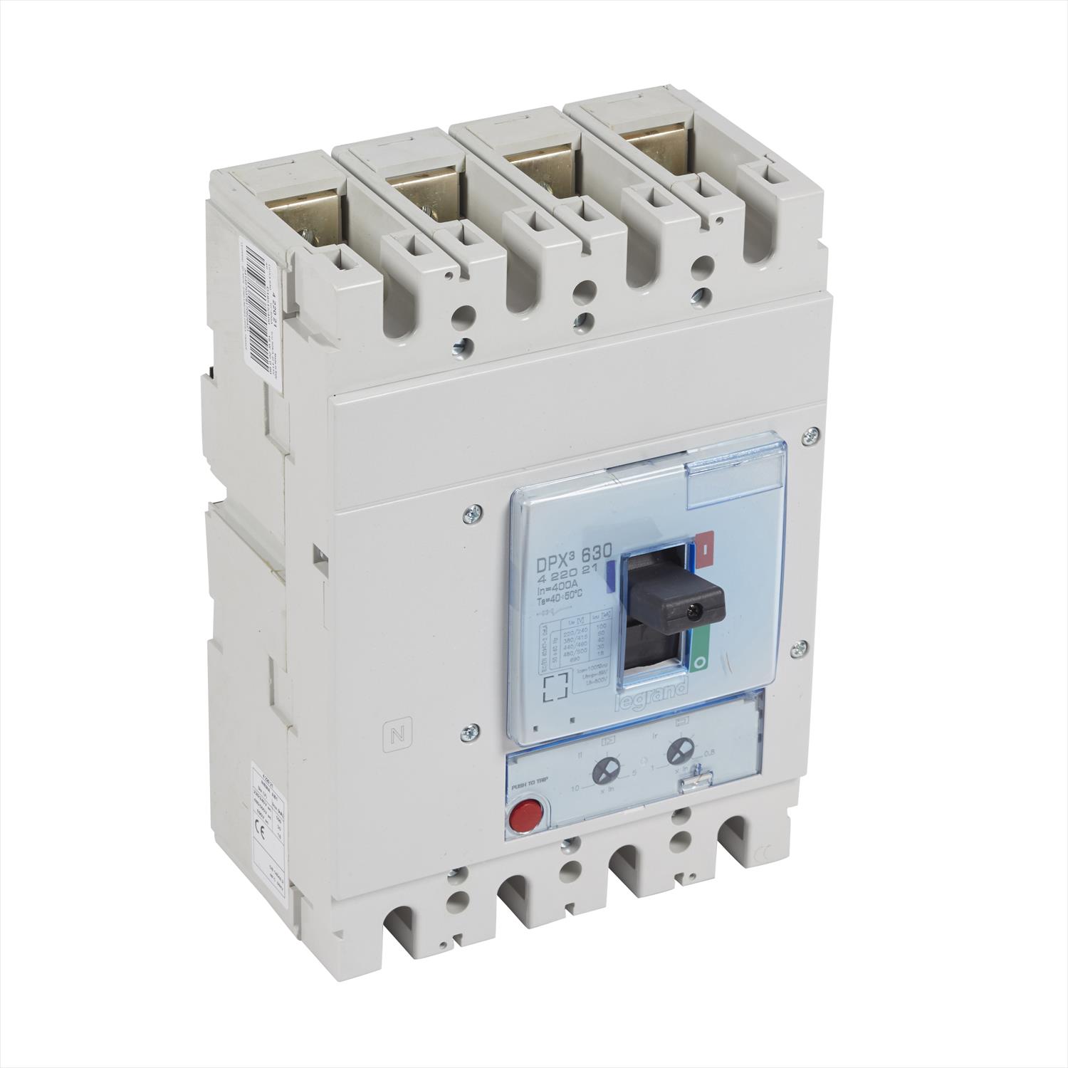 Interruptor caja moldeada 4x500A 50kA DPX3 422022 Legrand — Legrand