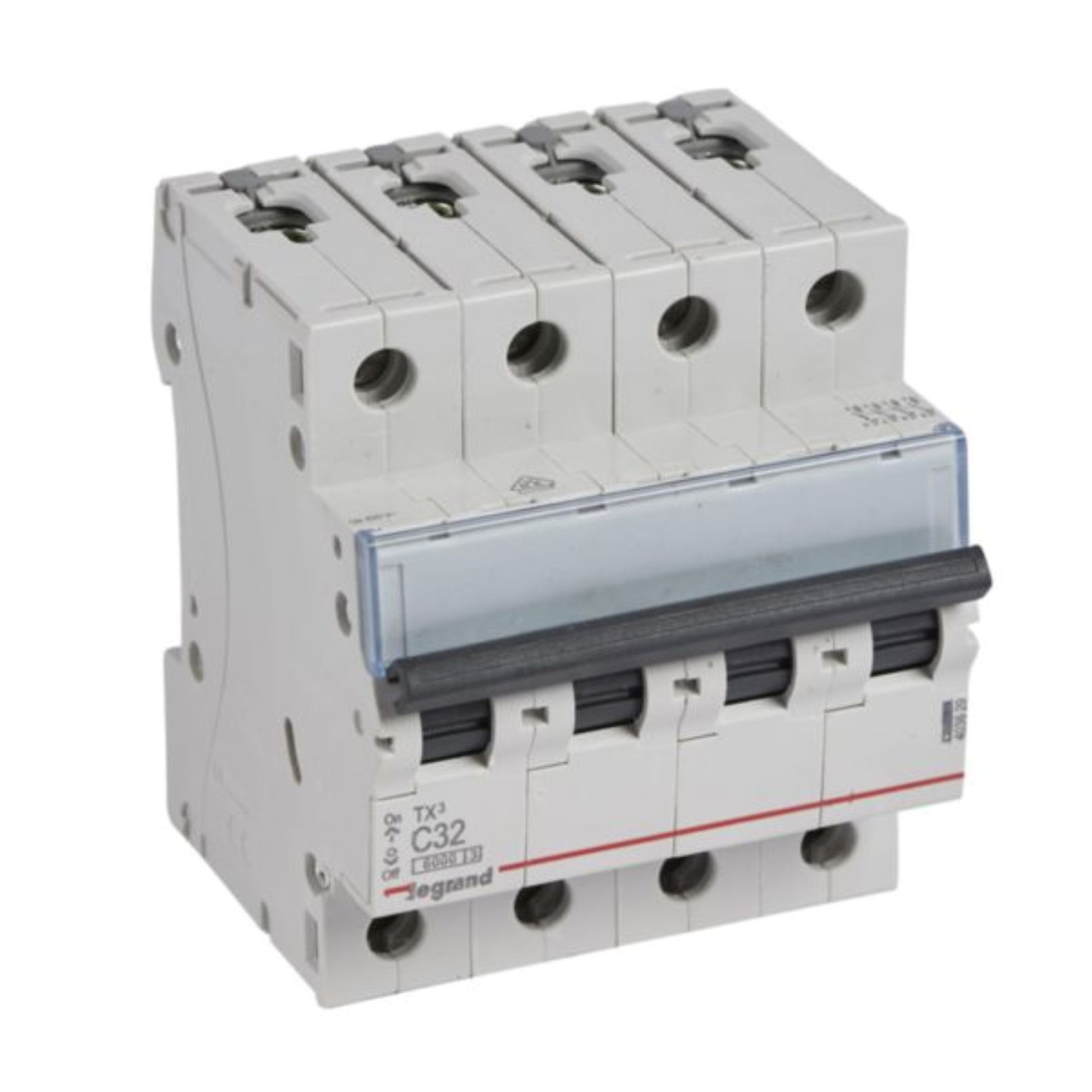 Interruptor automático 4x32A 6kA curva C TX3 403629 Legrand — Legrand