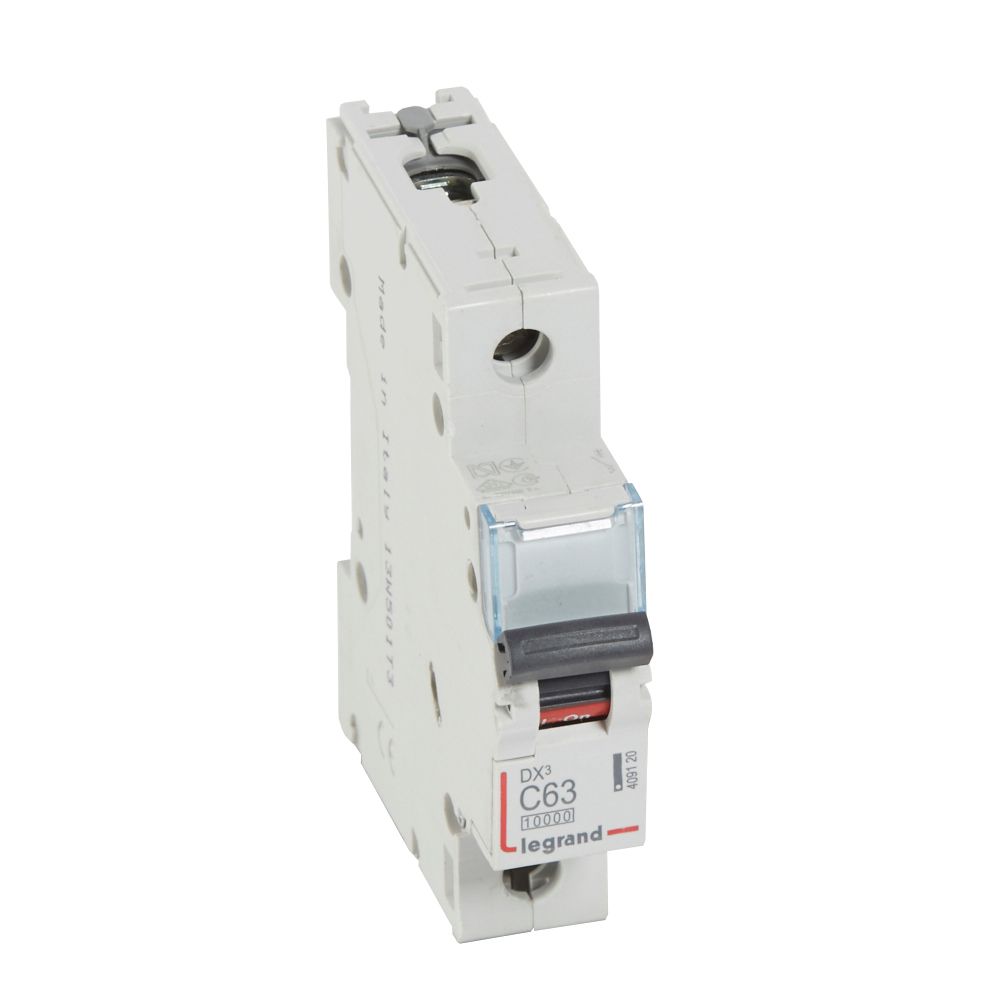 Interruptor automático 1P 16kA curva C DX3 409120 Legrand — Legrand