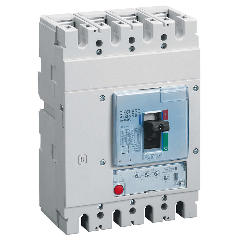 Interruptor caja moldeada 4x400A 50kA DPX3 422515 Legrand — Legrand