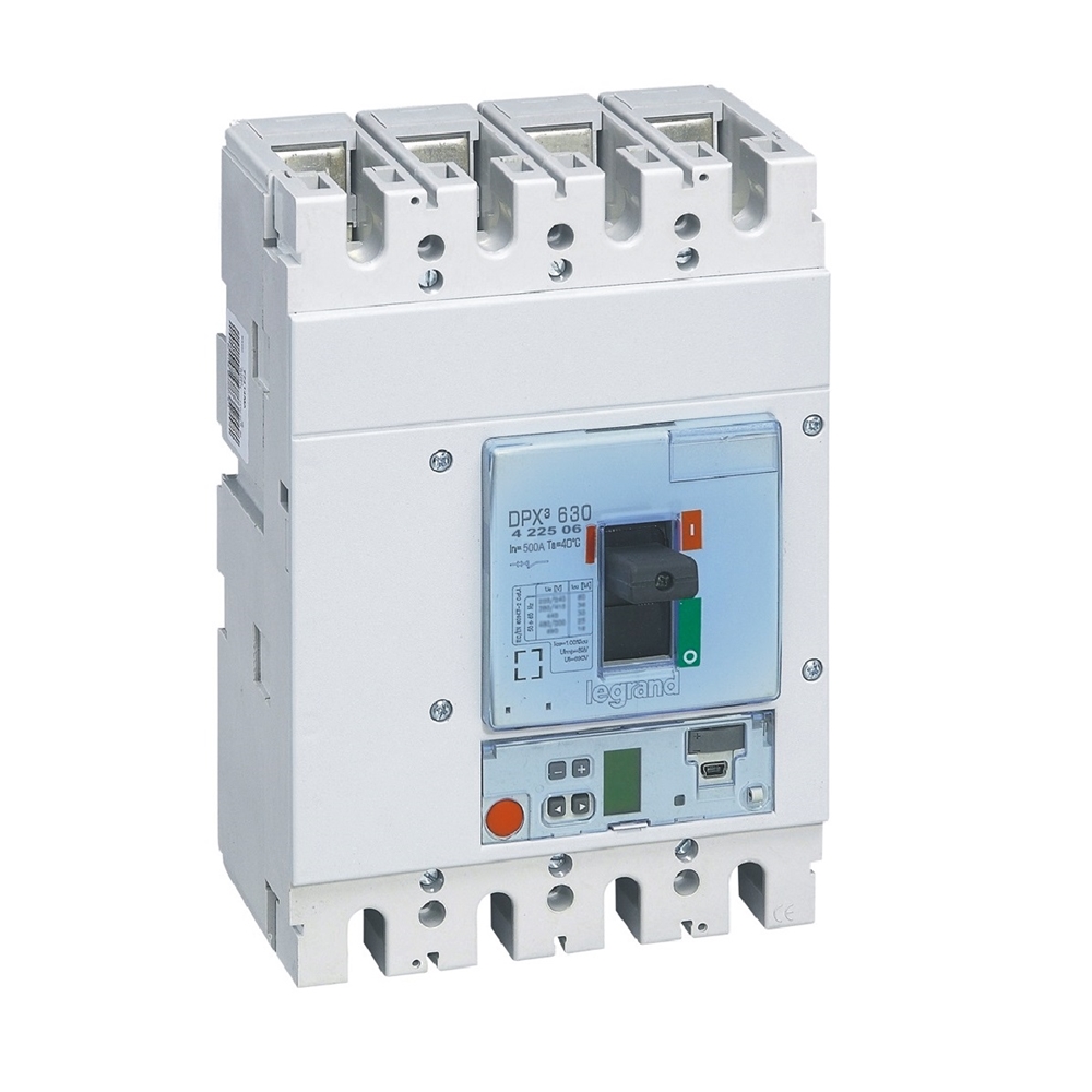 Interruptor caja moldeada 4x500A 36kA DPX3 422506 Legrand — Legrand