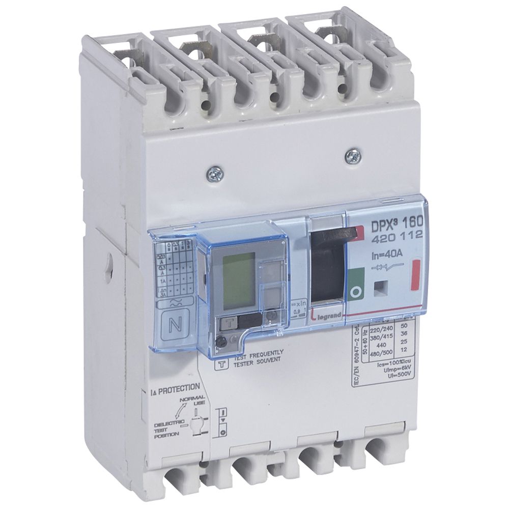 Interruptor automático 4x40A 420112 Legrand — Legrand