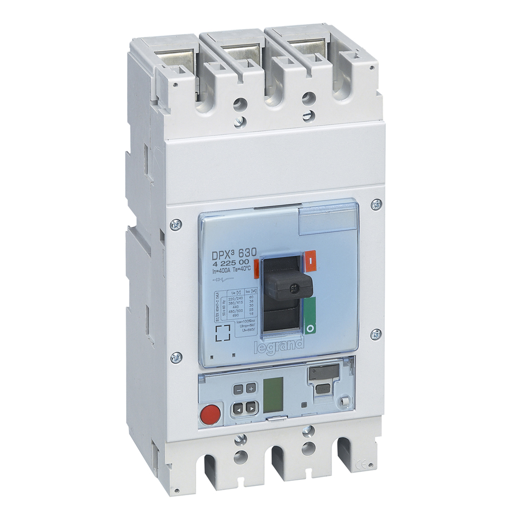 Interruptor caja moldeada 3x400A 400V 36kA DPX3 422500 Legrand — Legrand