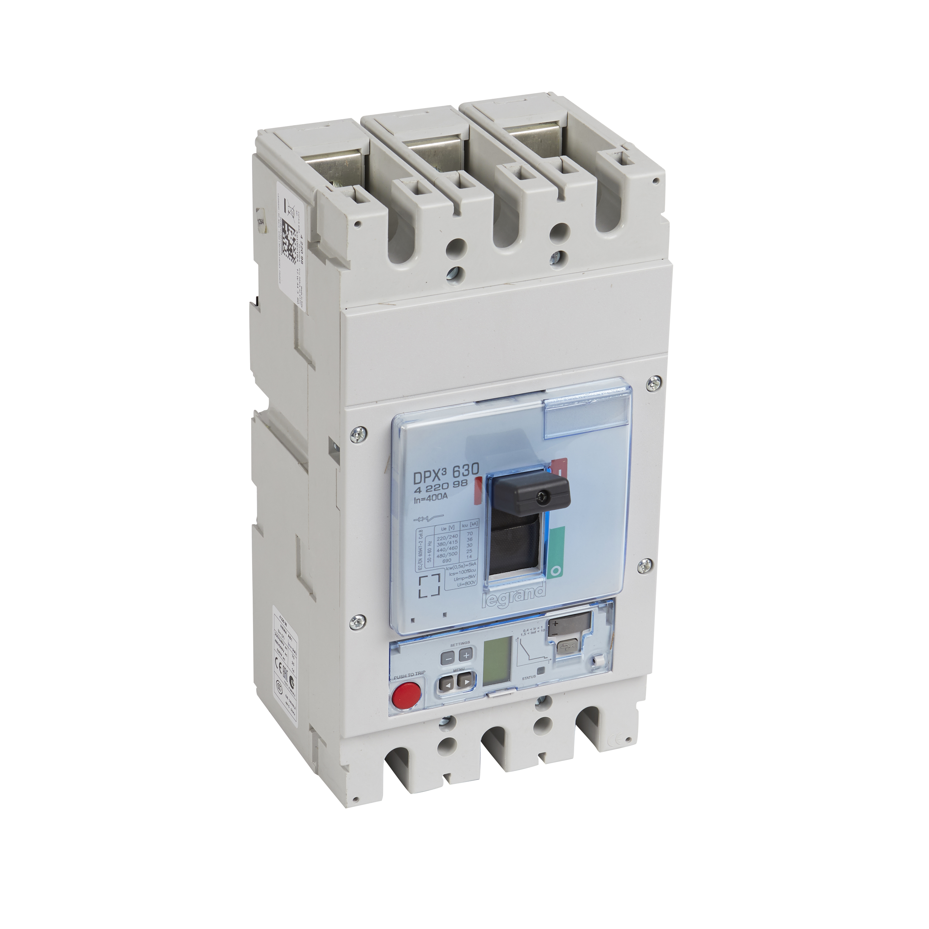 Interruptor caja moldeada 3x320A 400V 36kA DPX3 422098 Legrand — Legrand