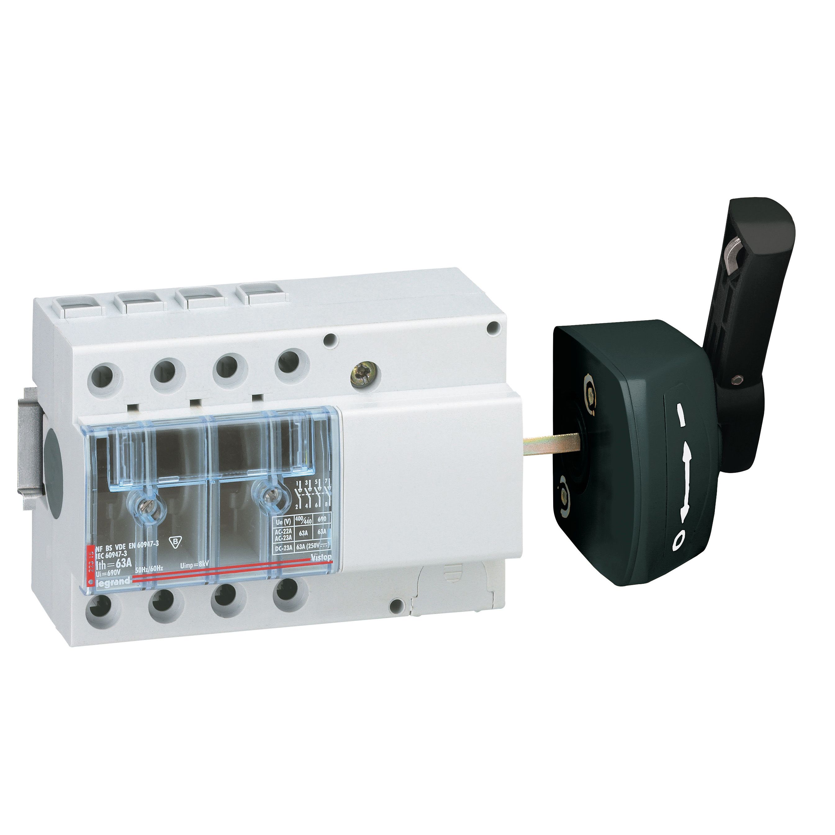 Mando Lateral 4P 63A 22518 — Legrand — Legrand