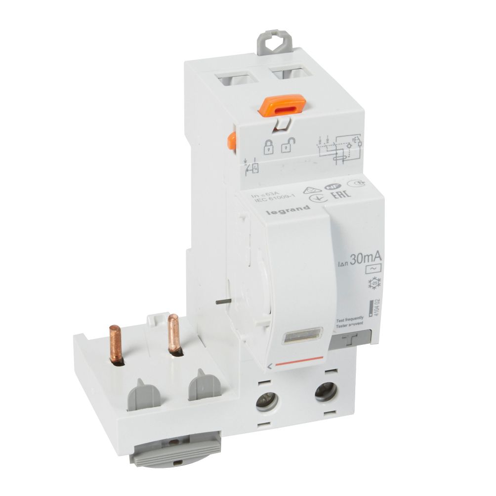Bloque DX3 Diferencial Bipolar Adaptable para Interruptores Automaticos 1 Modulo/polo 410402 — Legrand — Legrand