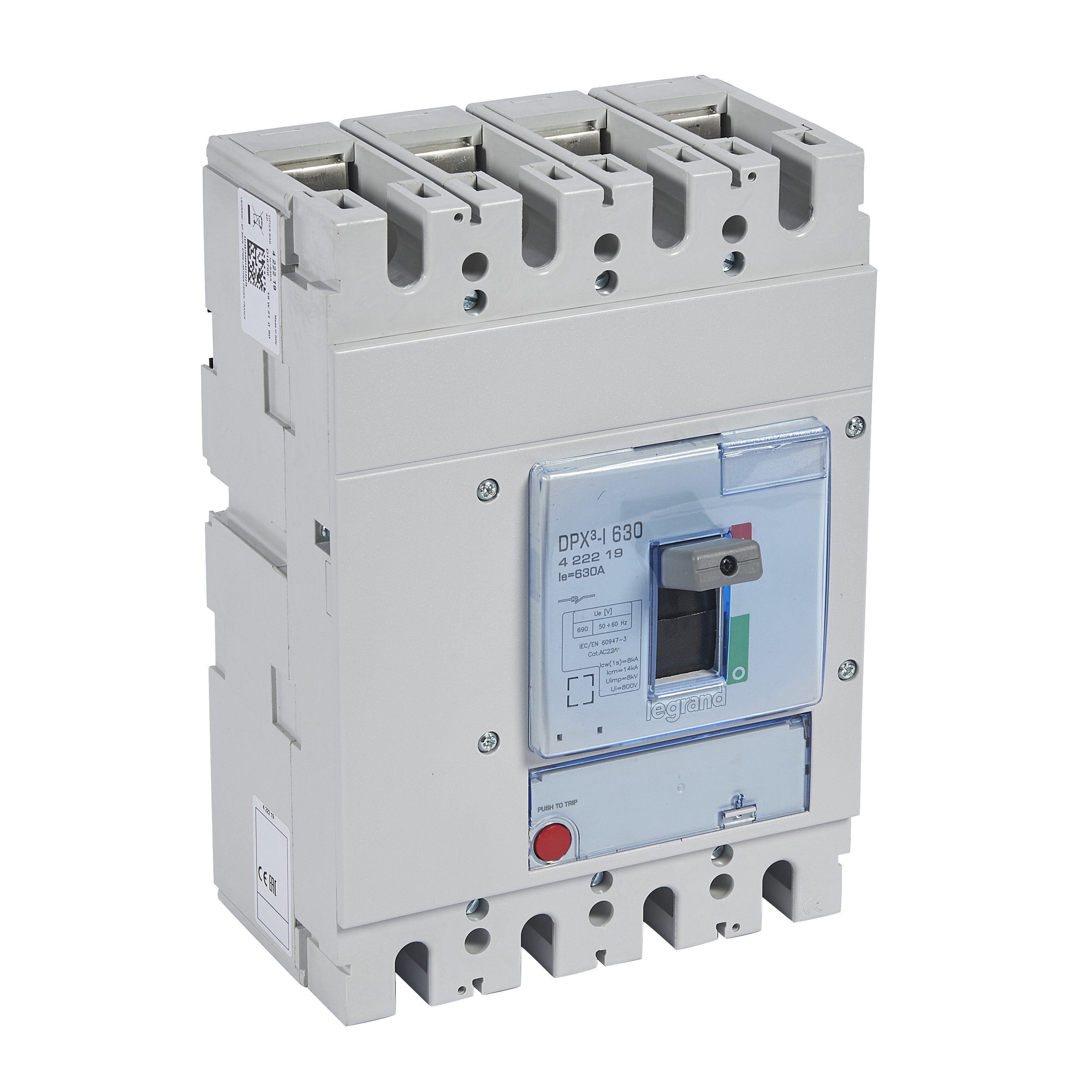 Dpx-i 630/SECC 4P 400A 422219 — Legrand — Legrand