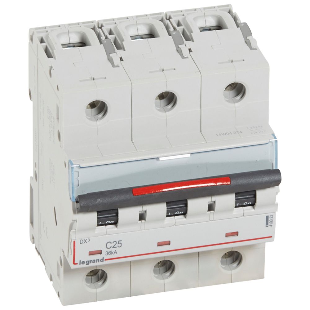 Interruptor automático 3P 36kA curva C DX3 410023 Legrand — Legrand