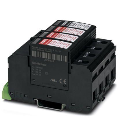 Dispositivo de Proteccion Contra Sobretensiones Tipo 1 -VAL-US-240/40/3+1-FM 2910367 — Phoenix Contact — Phoenix Contact