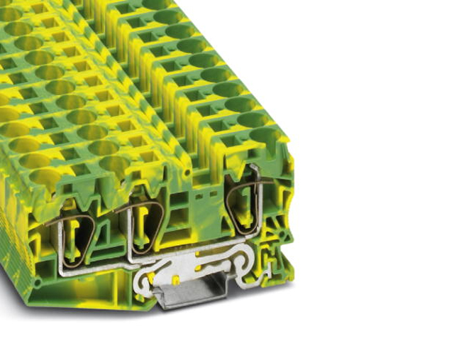 Borne de Tierra para Carril - St 16-TWIN-PE 3035344 — Phoenix Contact — Phoenix Contact