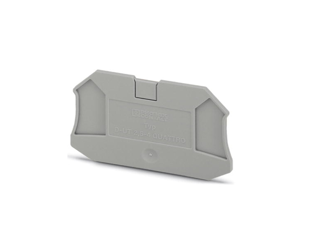 Tapa Borne Ut 2,5/4mm² 4CON Gris 3047170 — Phoenix Contact — Phoenix Contact