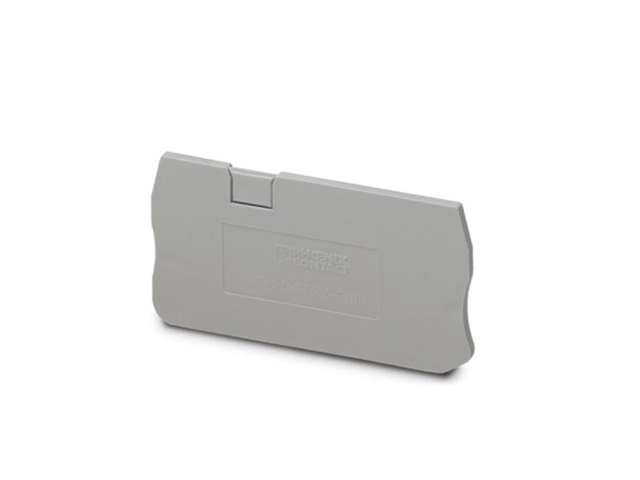 Tapa Borne L/mant. Twin 2.5mm Gris 3030488 — Phoenix Contact — Phoenix Contact