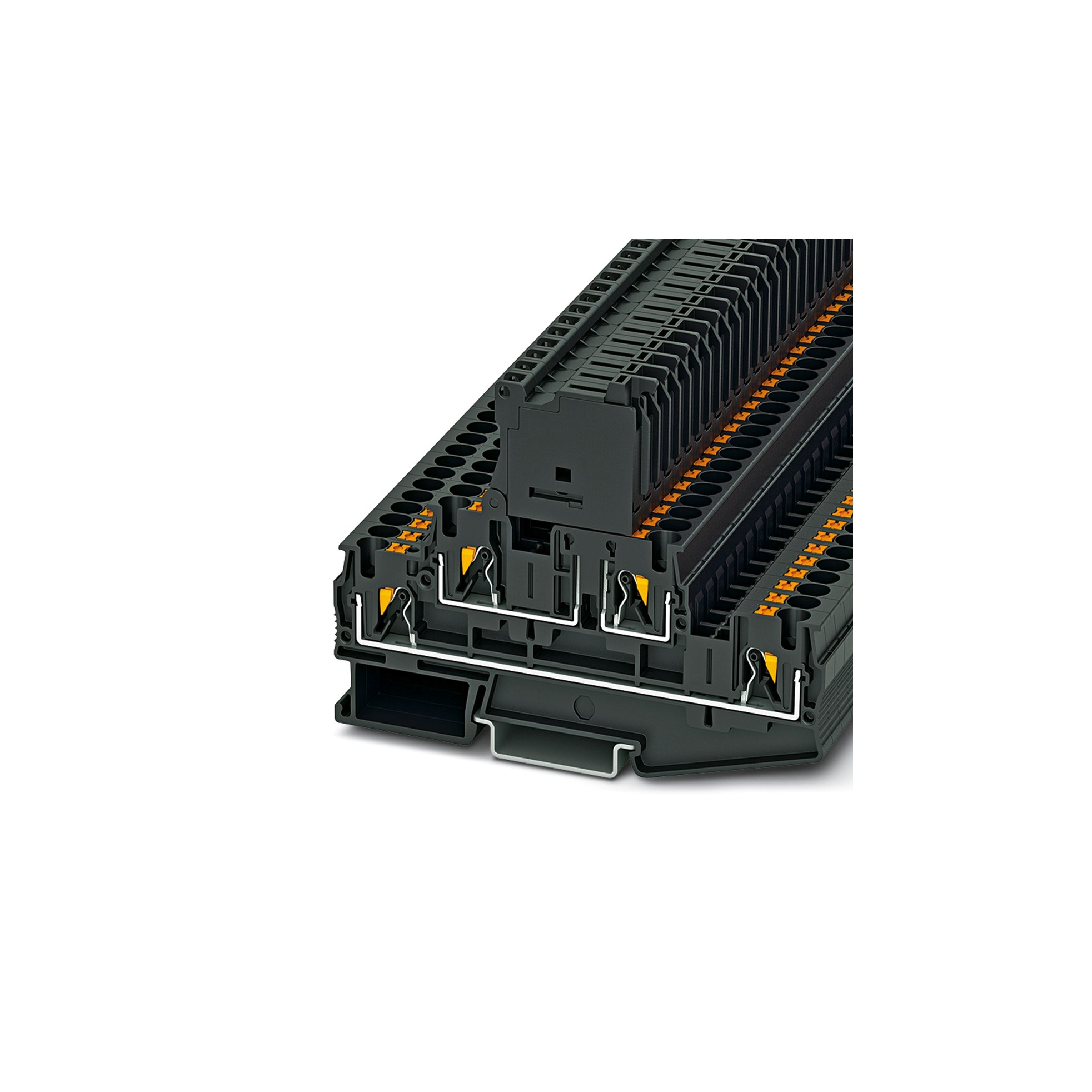 Borne de Carril para Fusible Pttb 4-HESILED 24 (5x20) 3211888 — Phoenix Contact — Phoenix Contact